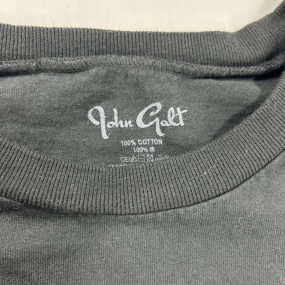 Brandy Melville John Galt Woman's Graphic T-Shirt Black Mercer Street Studio - Picture 4 of 5